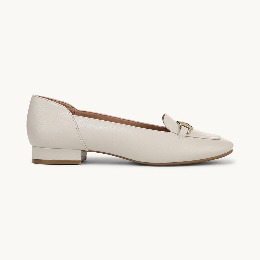 LifeStride Celine Ballet Flat - Bone Faux Leather