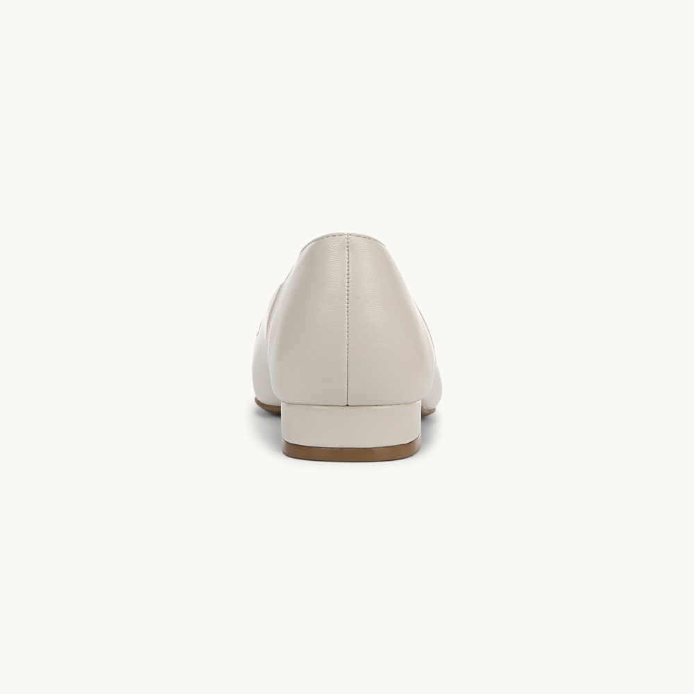 LifeStride Celine Ballet Flat - Bone Faux Leather
