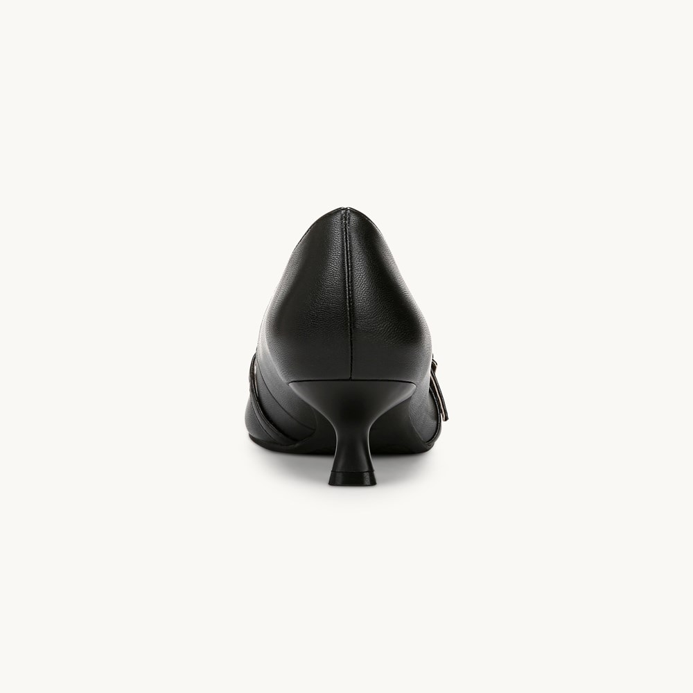 LifeStride Madelyn Mary Jane Pump - Black Faux Leather