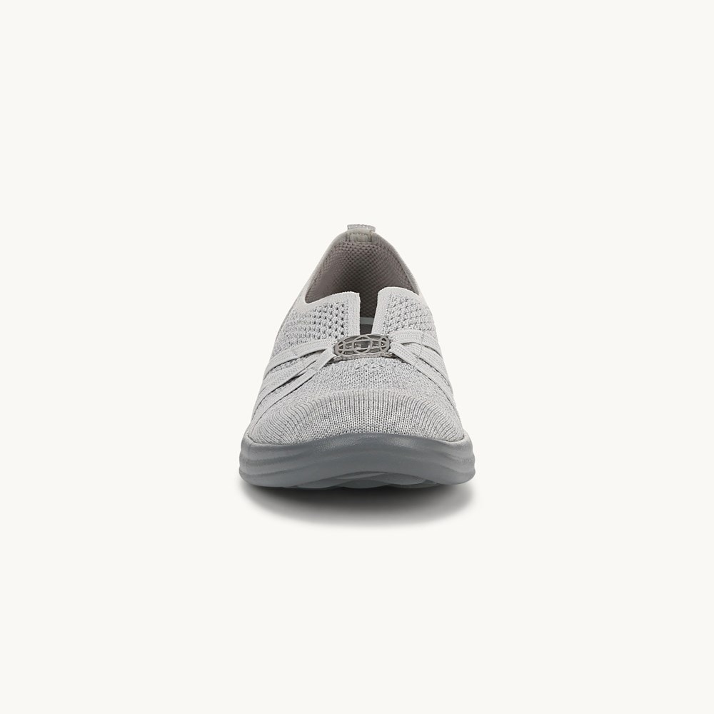 LifeStride Niche Slip On - Oyster Knit Fabric