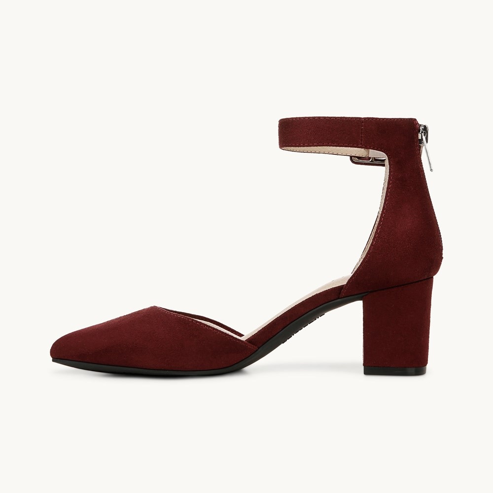 LifeStride Admire Dress Sandal - California Wine Fabric