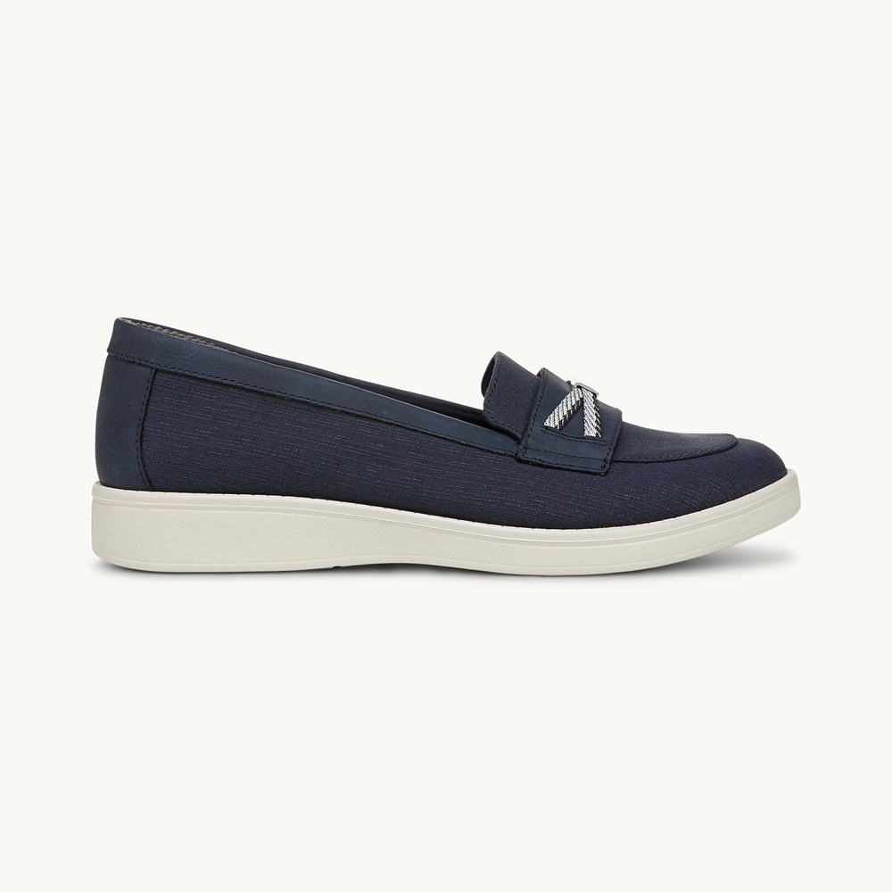 LifeStride All Aboard Loafer - Navy Blazer Stretch Fabric