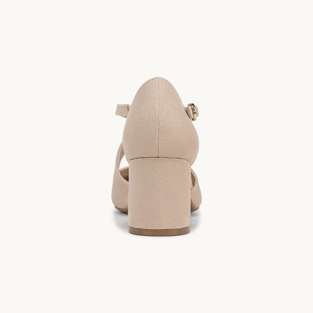 LifeStride Tracy Strappy Pump - Tender Taupe Fabric