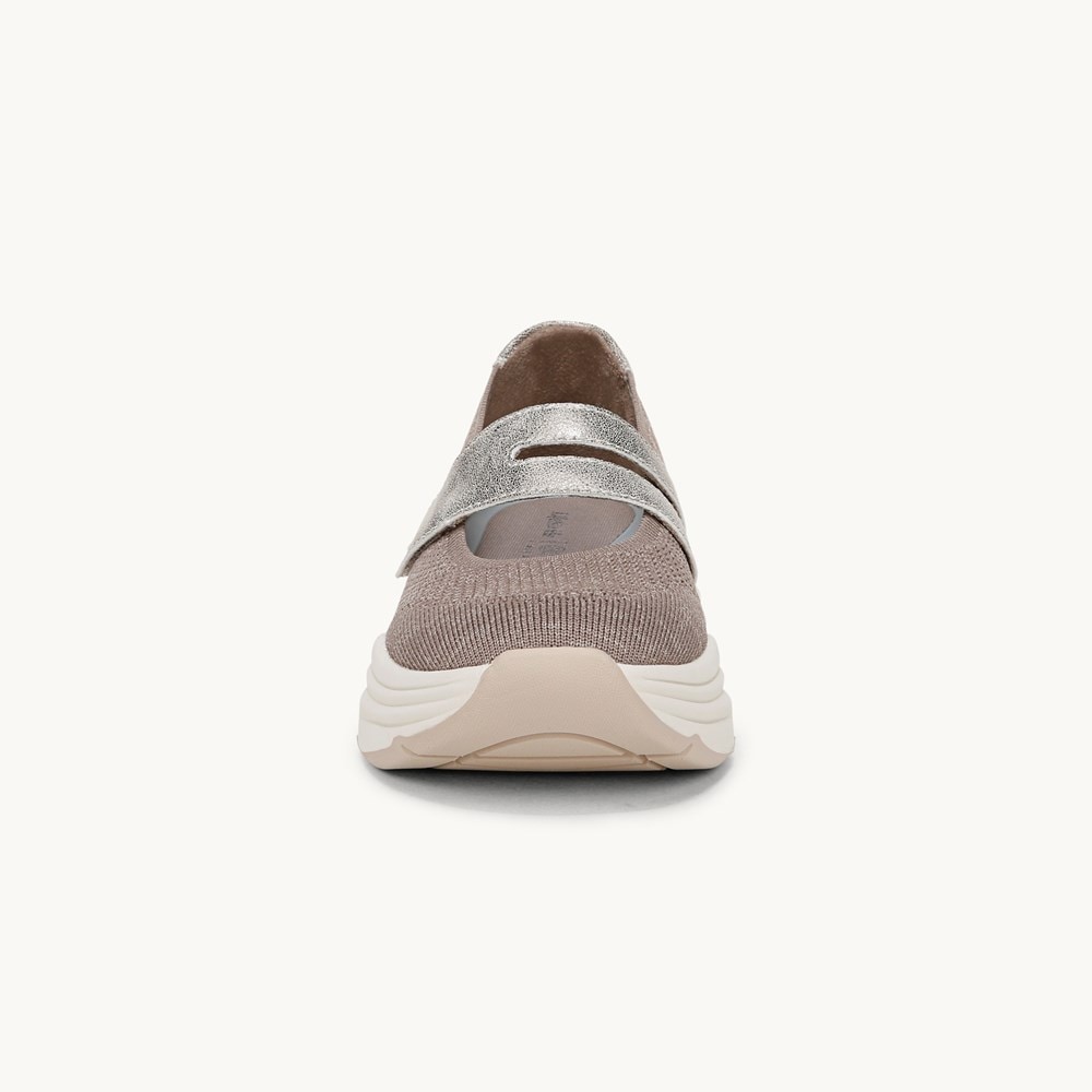 LifeStride Intuition Knit Mary Jane - Latte Knit Fabric