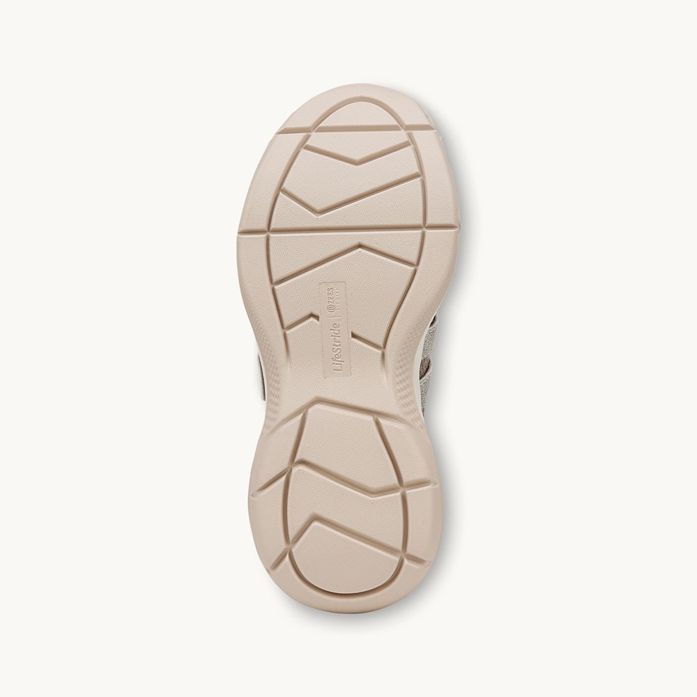 LifeStride Intuition Knit Mary Jane - Latte Knit Fabric