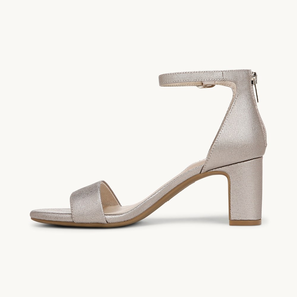 LifeStride Florence Dress Sandal - Bronze Faux Leather