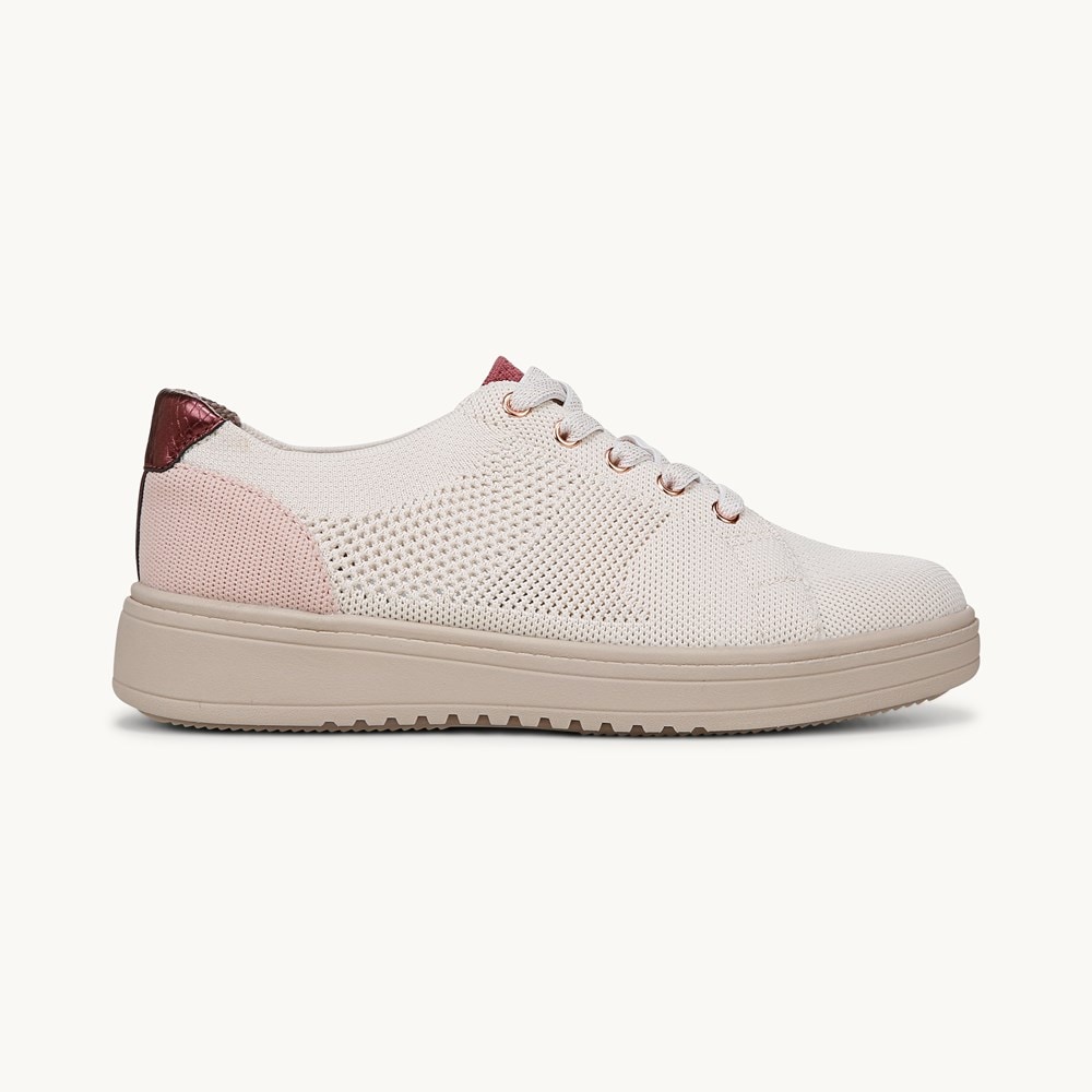 LifeStride VIP Sneaker - Eggnog Knit Fabric