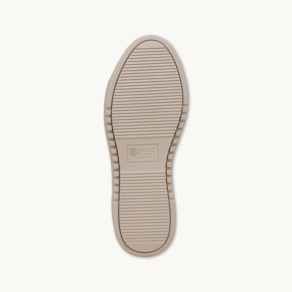 LifeStride VIP Sneaker - Eggnog Knit Fabric