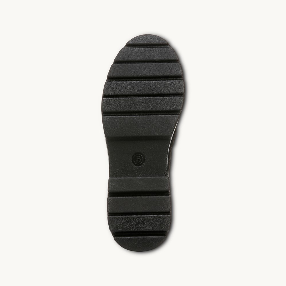 LifeStride Muse Bow Loafer - Black Knit Fabric