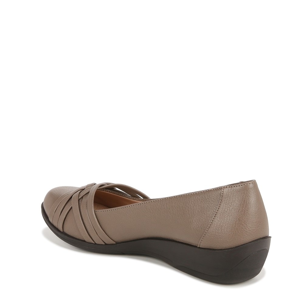 LifeStride Incredible Slip On - Beige Synthetic