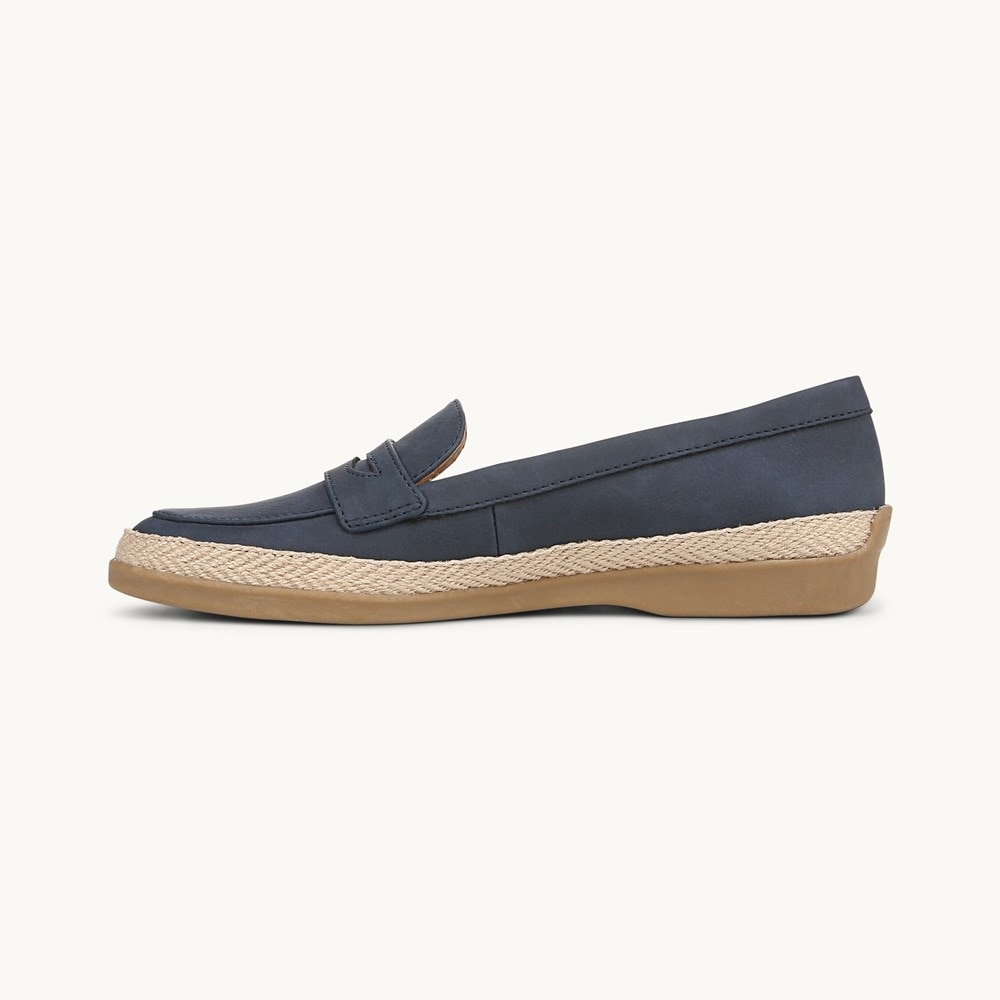 LifeStride Malta 2 Loafer - Lux Navy Faux Leather