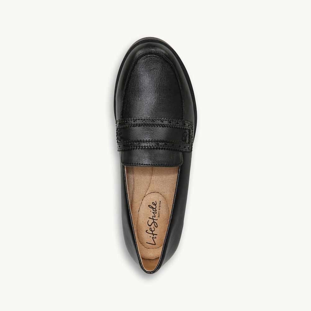 LifeStride London Loafer - Black Synthetic