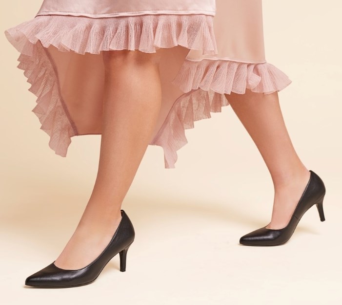 LifeStride Sevyn Pump - Black Smooth