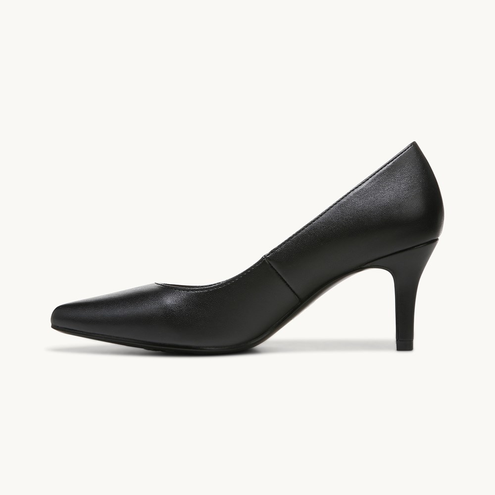 LifeStride Sevyn Pump - Black Smooth