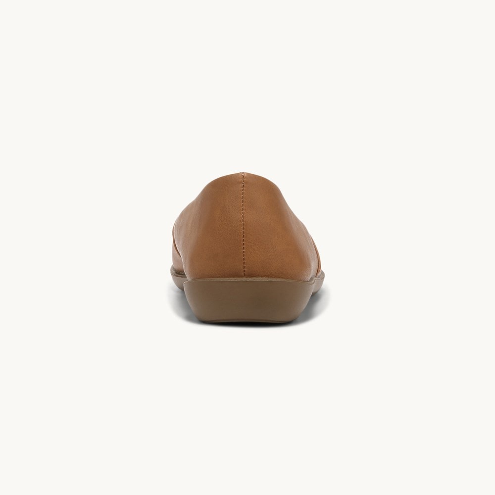 LifeStride Notorious Flat - Tan Faux Leather