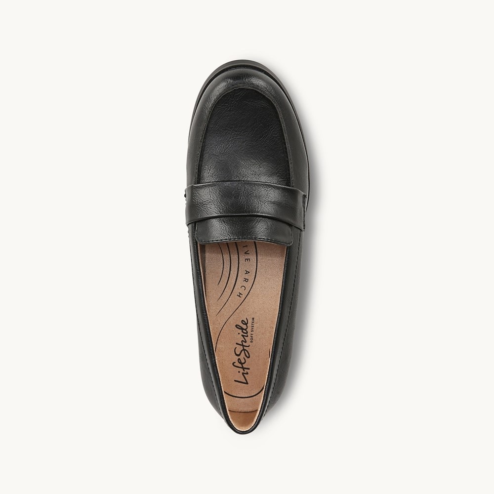 LifeStride Sonoma 2 Loafer - Black Synthetic