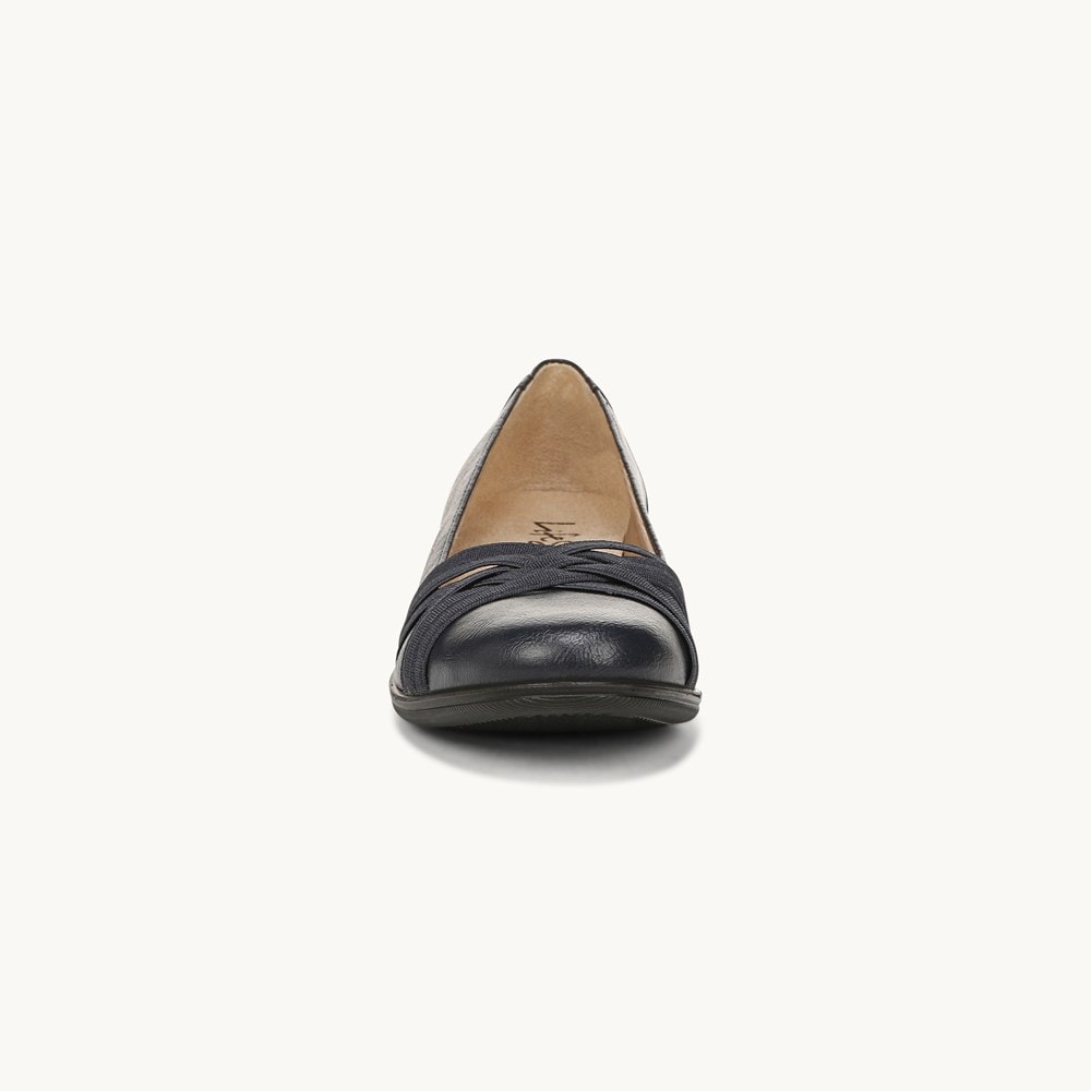 LifeStride Incredible 2 Slip On - Lux Navy Faux Leather