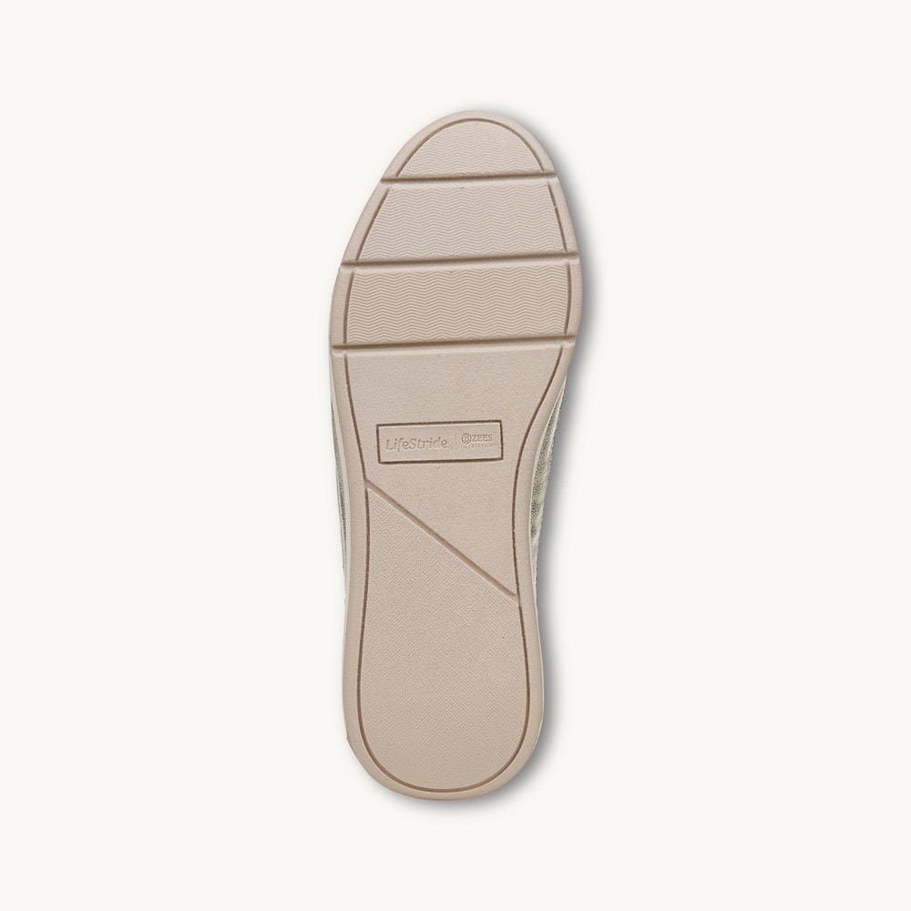 LifeStride Recover Sneaker - Eggnog Stretch Fabric