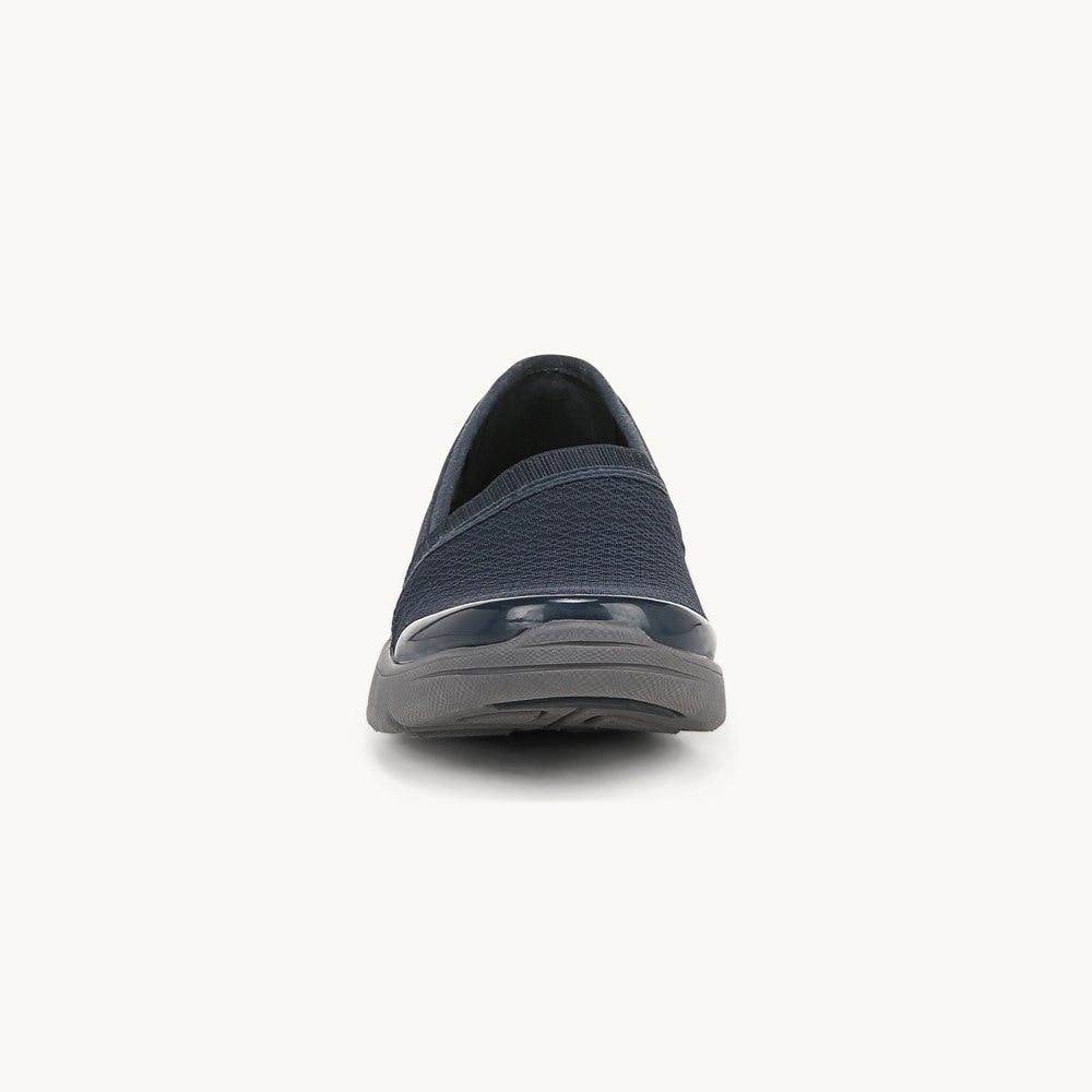 LifeStride Lollipop Slip On - Navy Print Mesh