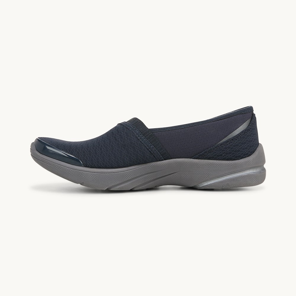 LifeStride Lollipop Slip On - Navy Print Mesh