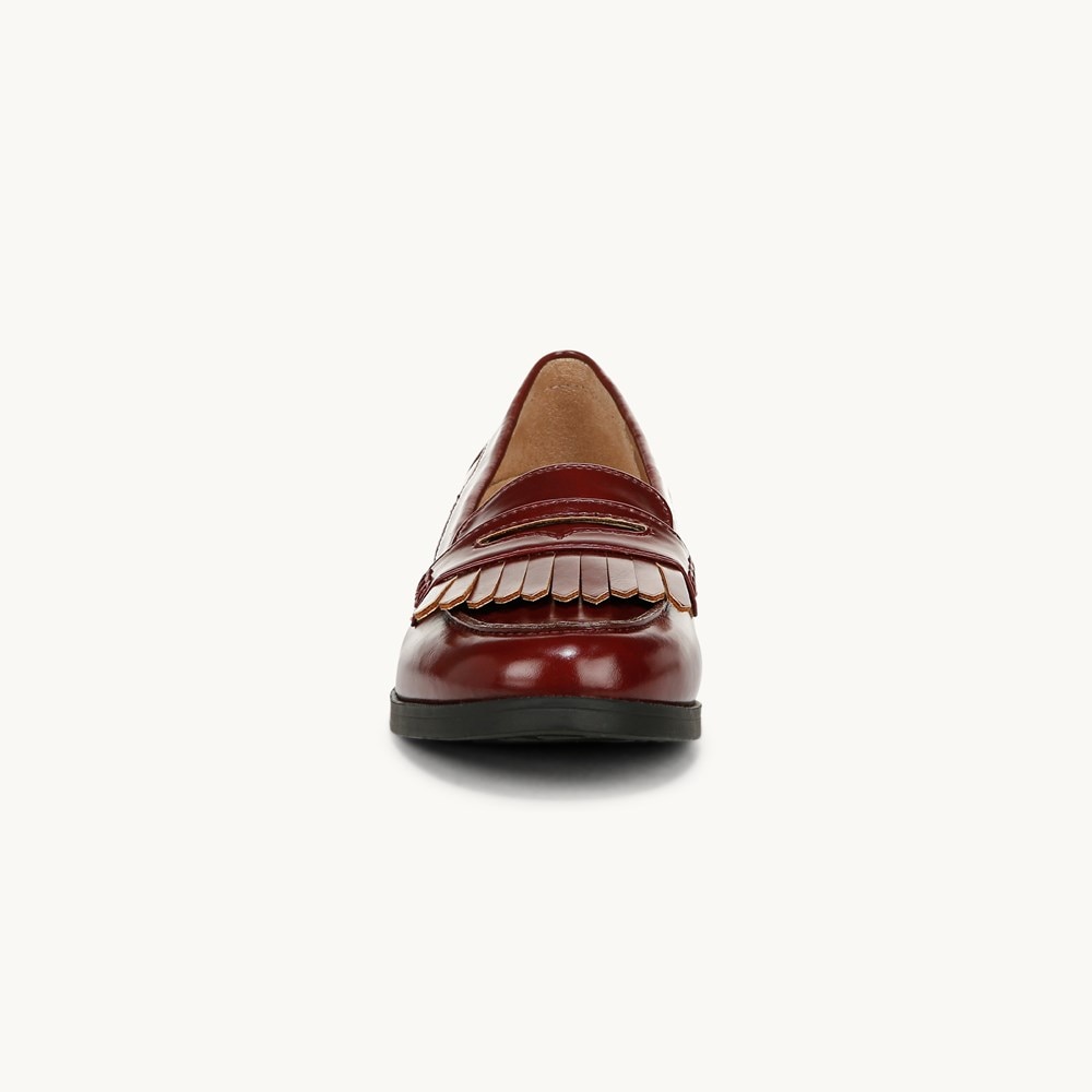 LifeStride Santana Loafer - Pinot Red Faux Leather