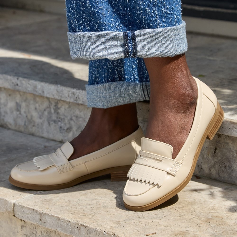 LifeStride Santana Loafer - Pinot Red Faux Leather