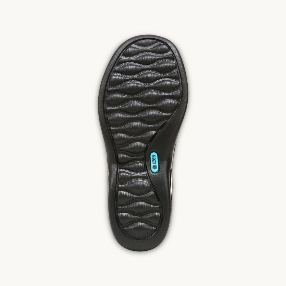 LifeStride Niche Slip On - Black Mesh Fabric