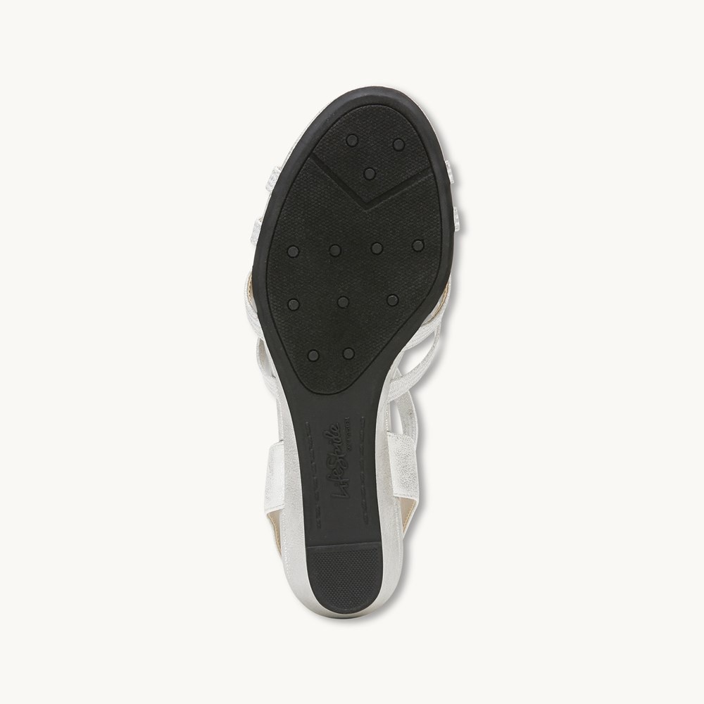 LifeStride Yaya Sandal - Soft Silver