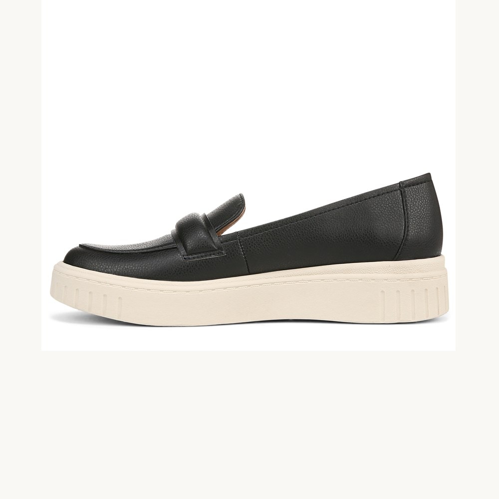 LifeStride Geneva Loafer - Black Faux Leather