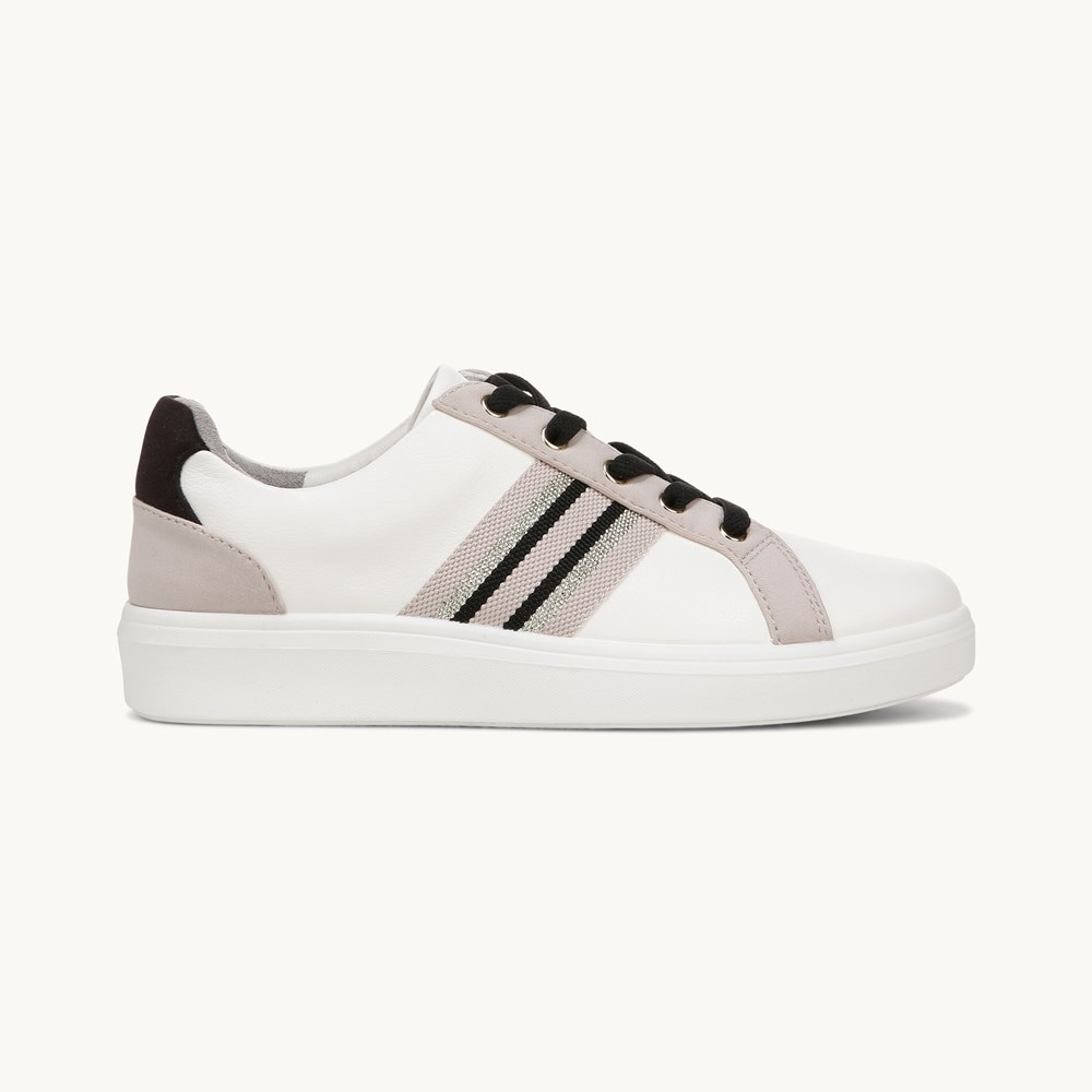 LifeStride Happy Friday Lace Up Sneaker - White