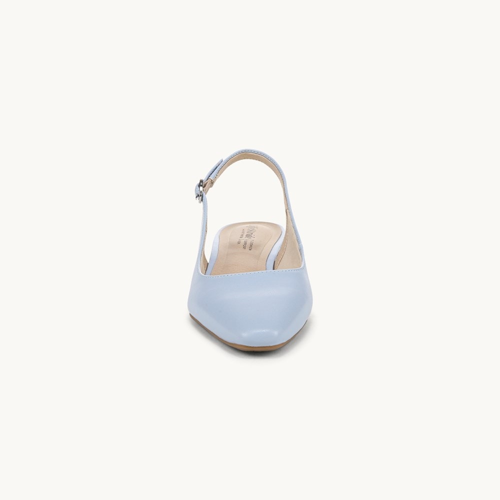 LifeStride Lorena Slingback - Ice Blue Faux Leather
