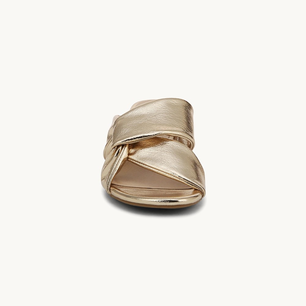 LifeStride Nori Dress Sandal - Plantino Gold Faux Leather
