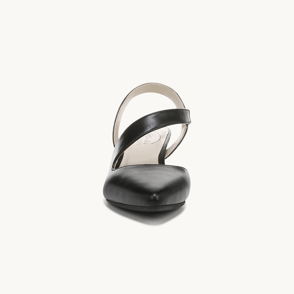 LifeStride Magnetic Pump - Black Faux Leather