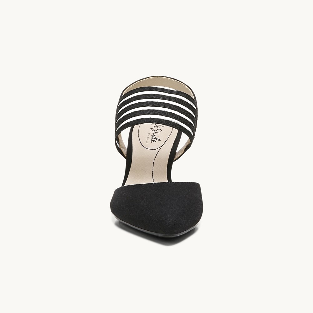 LifeStride Sanya Pump - Black Fabric