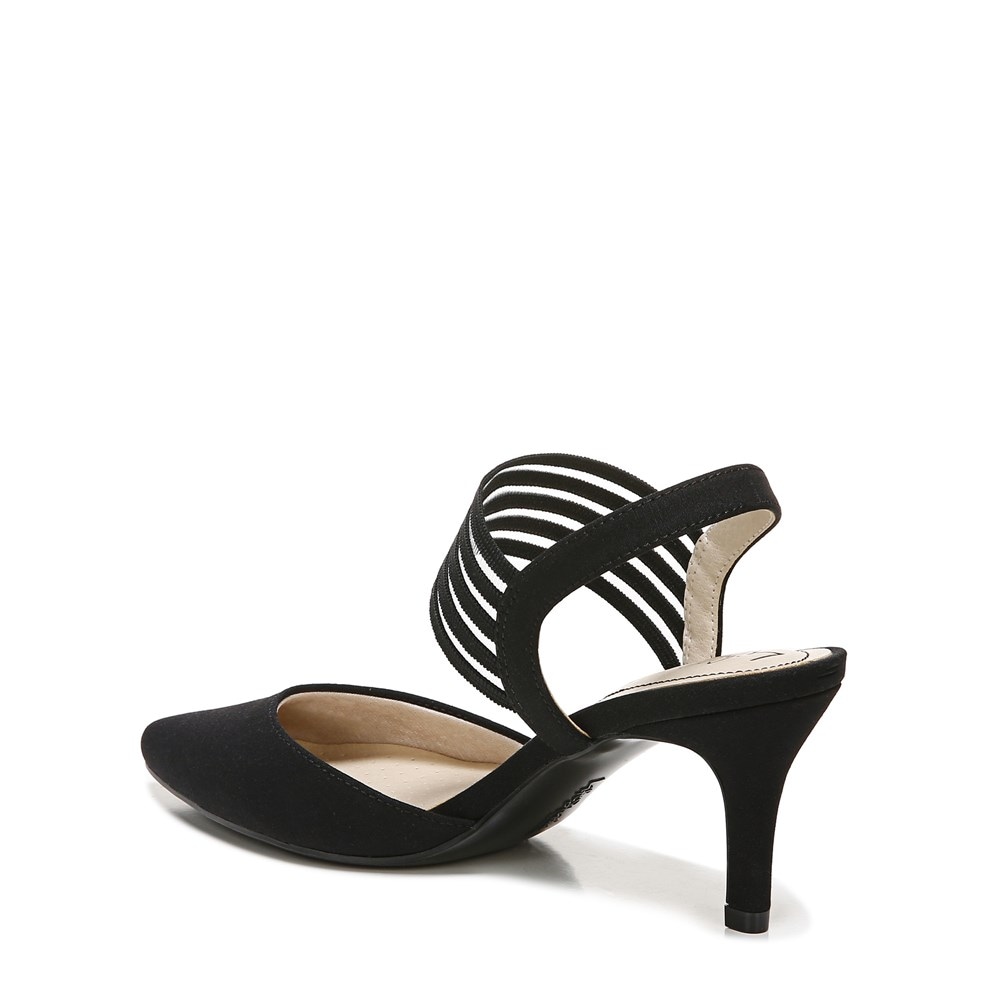 LifeStride Sanya Pump - Black Fabric