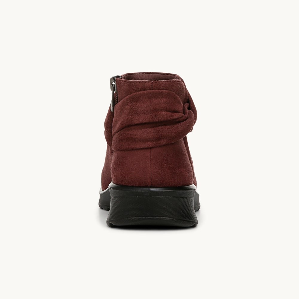 LifeStride Gemma Ankle Bootie - California Wine Microfiber