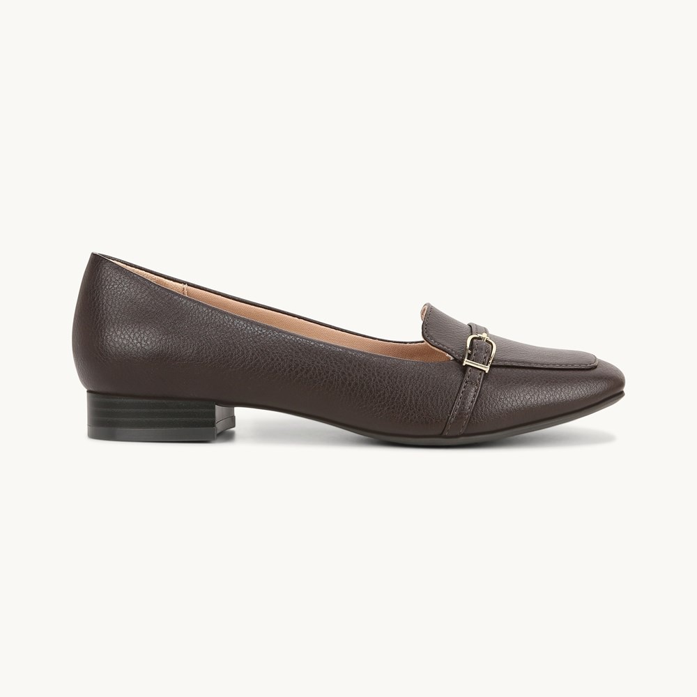 LifeStride Catalina Loafer - Dark Chocolate Synthetic
