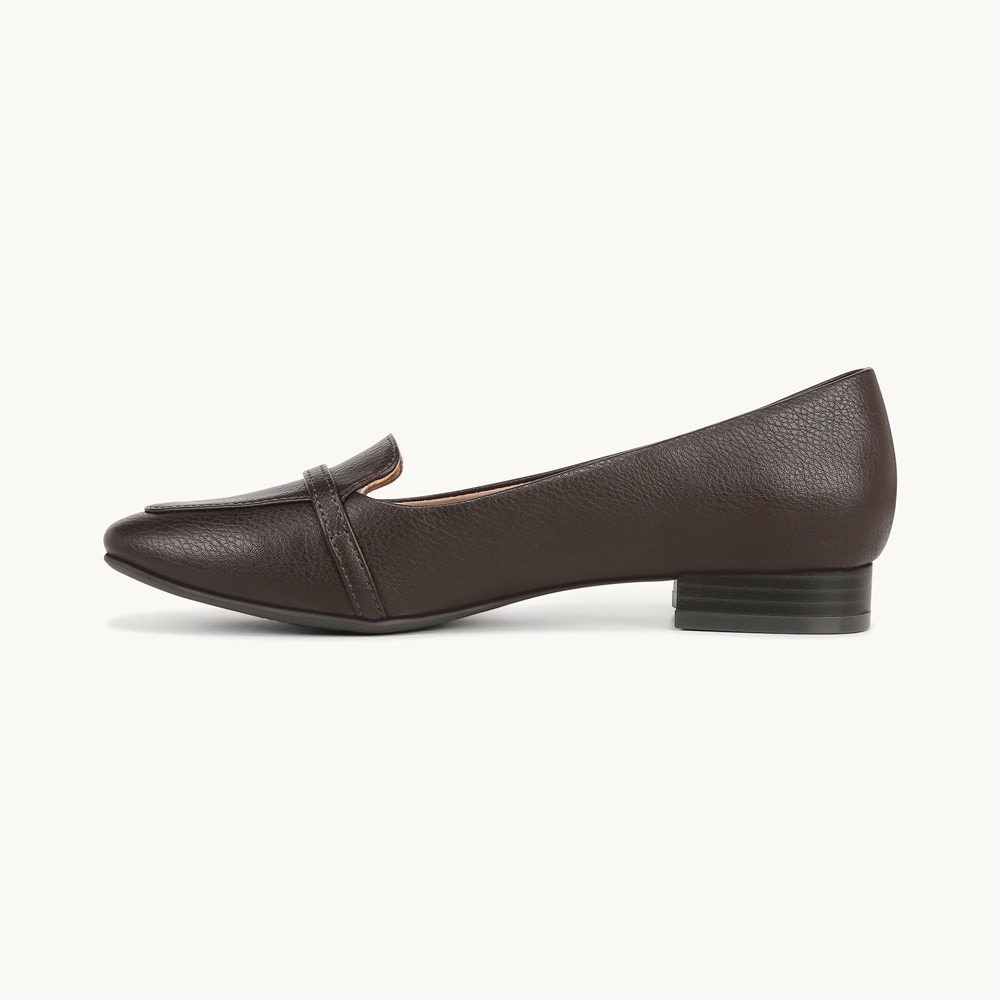 LifeStride Catalina Loafer - Dark Chocolate Synthetic