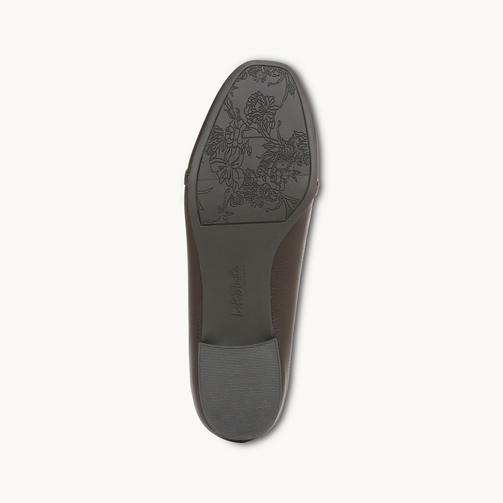 LifeStride Catalina Loafer - Dark Chocolate Synthetic