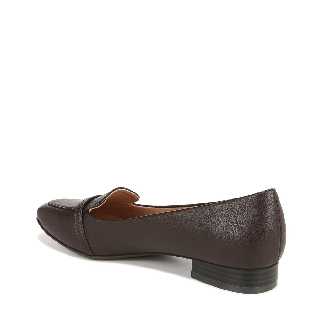 LifeStride Catalina Loafer - Dark Chocolate Synthetic