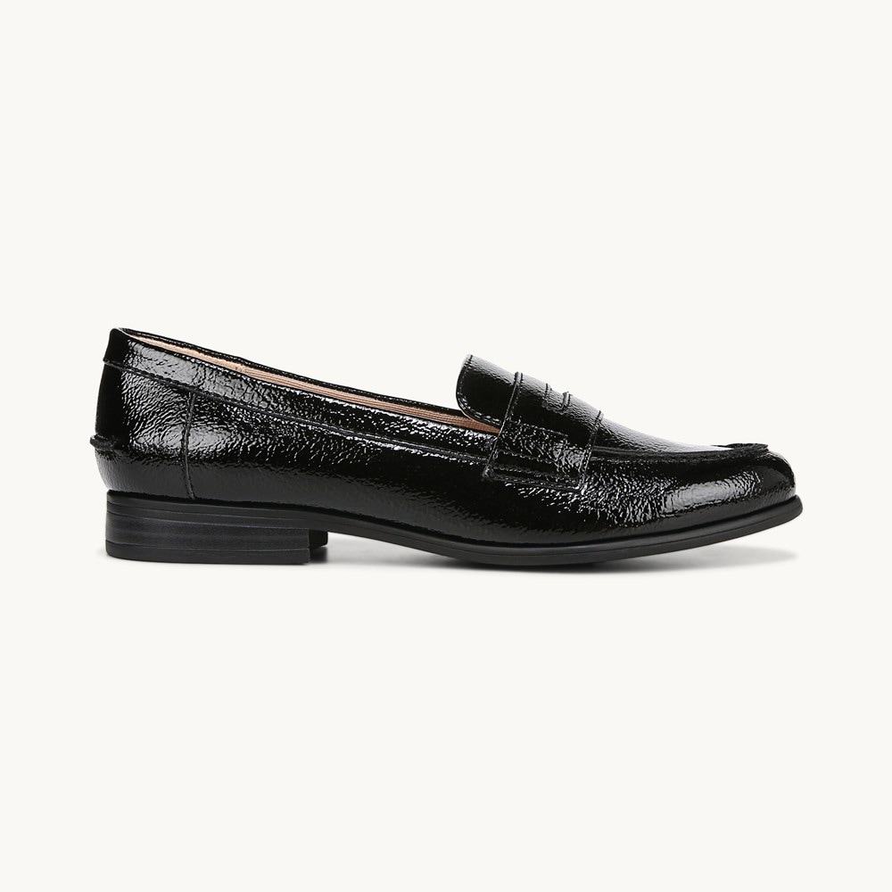 LifeStride Madison Loafer - Black Crinkle