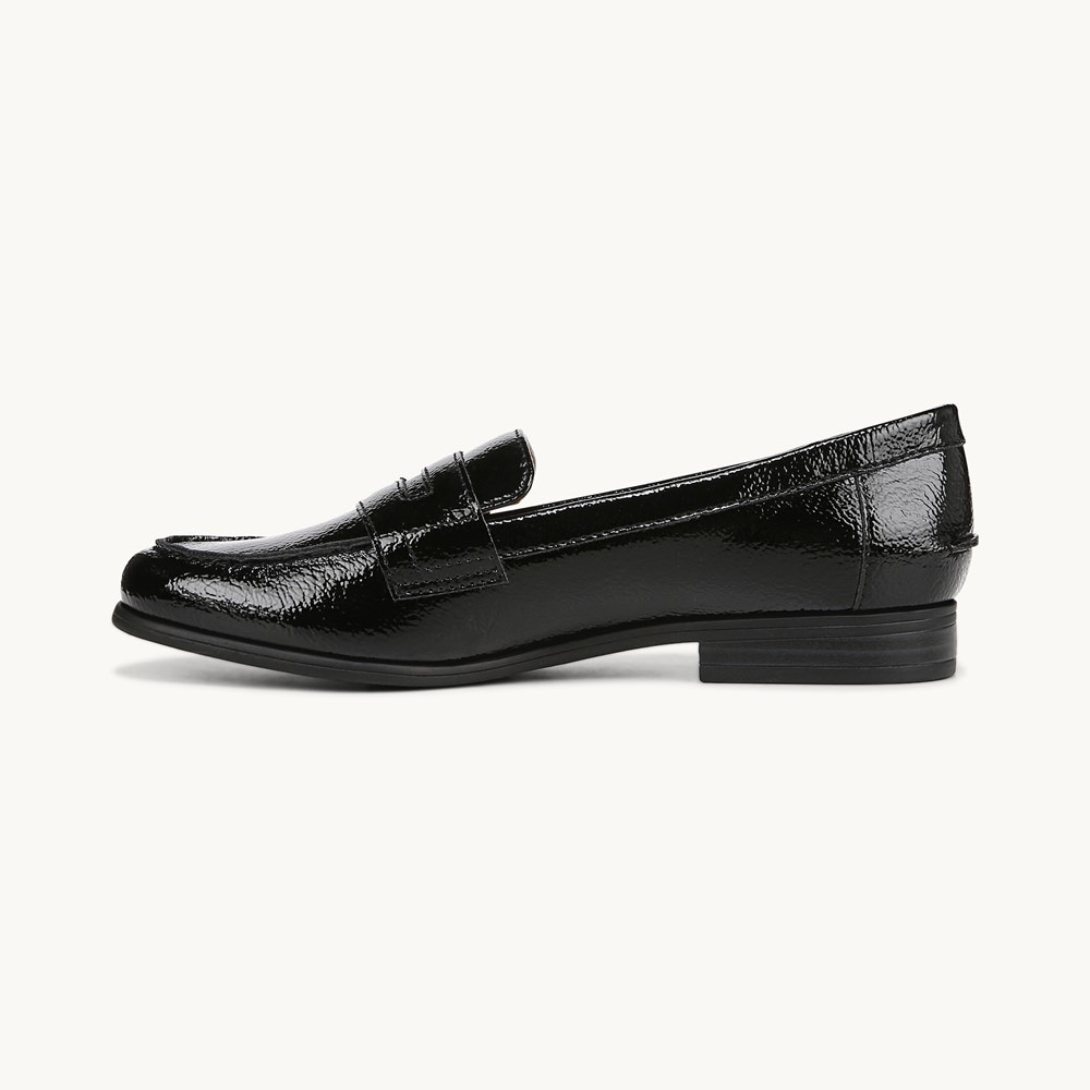 LifeStride Madison Loafer - Black Crinkle
