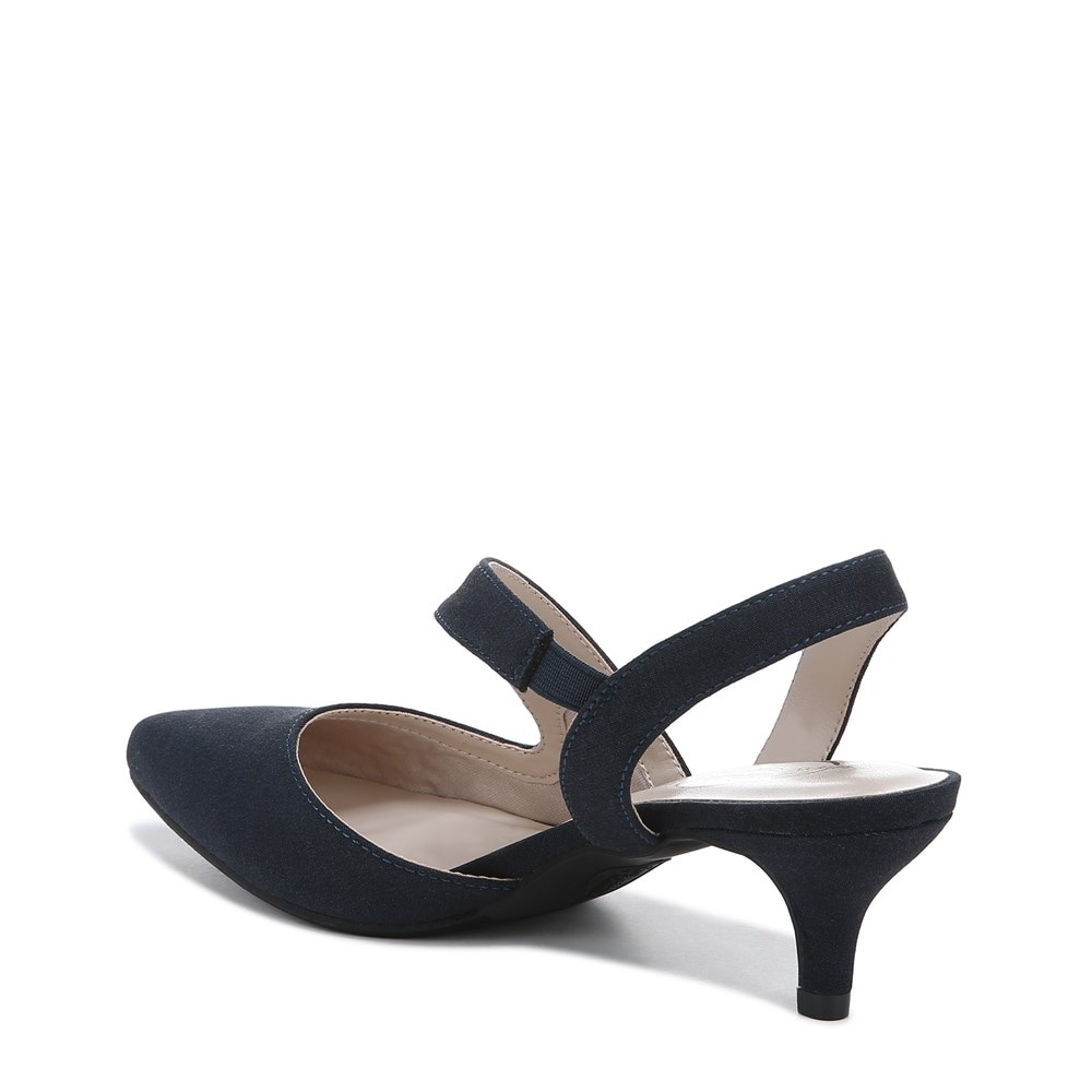 LifeStride Magnetic Pump - Lux Navy Fabric