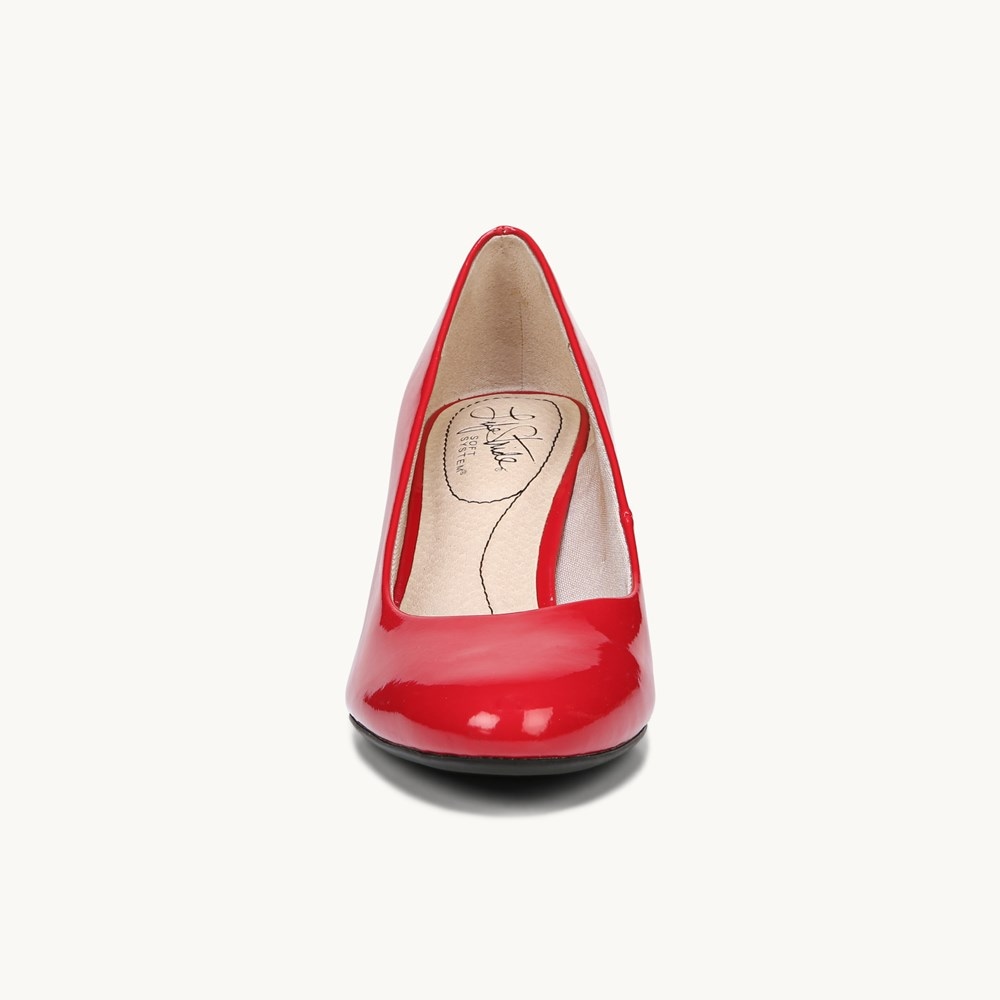 LifeStride Parigi Pump - Fire Red Patent