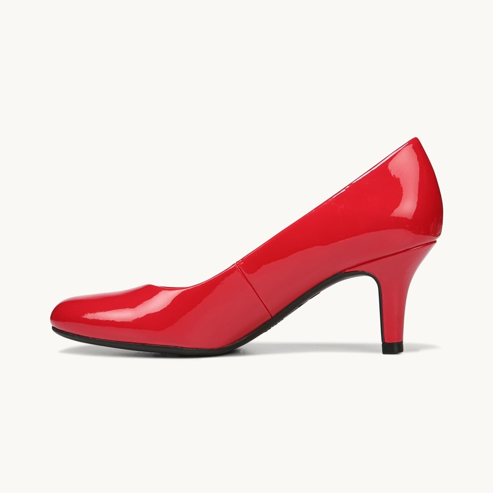 LifeStride Parigi Pump - Fire Red Patent