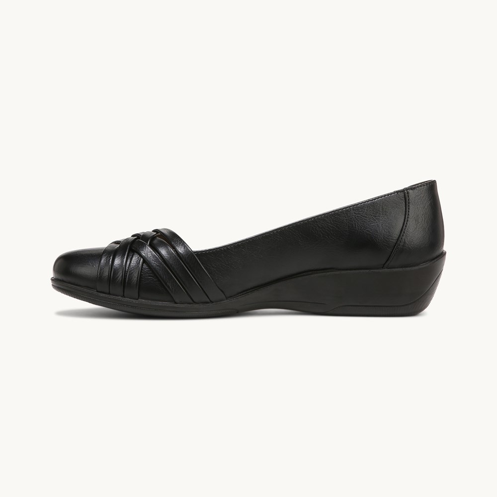 LifeStride Incredible Slip On - Black Synthetic