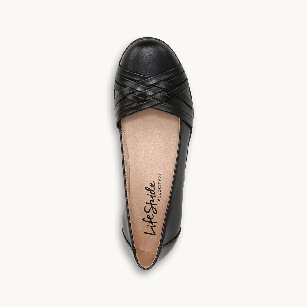 LifeStride Incredible Slip On - Black Synthetic