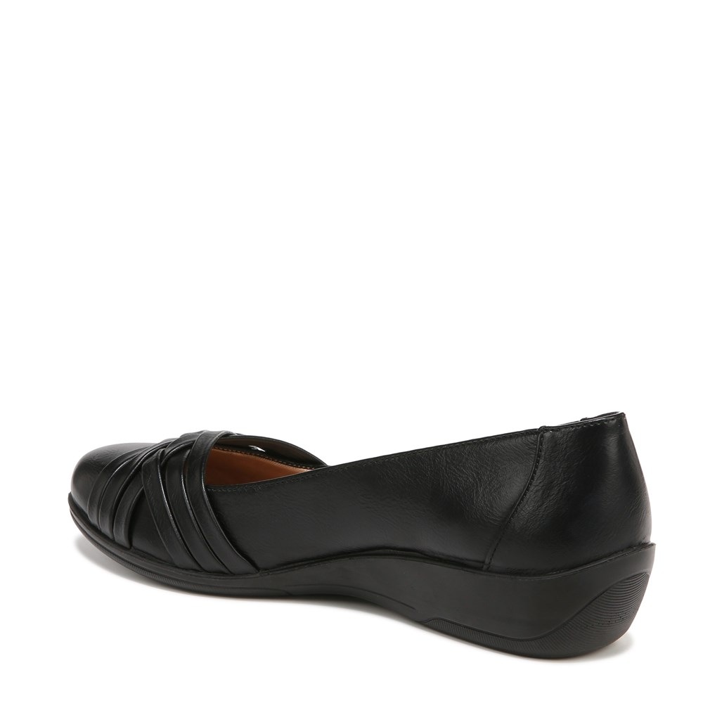 LifeStride Incredible Slip On - Black Synthetic