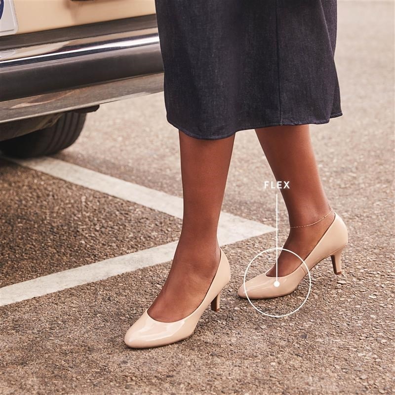 LifeStride Parigi Pump - Taupe Faux Leather