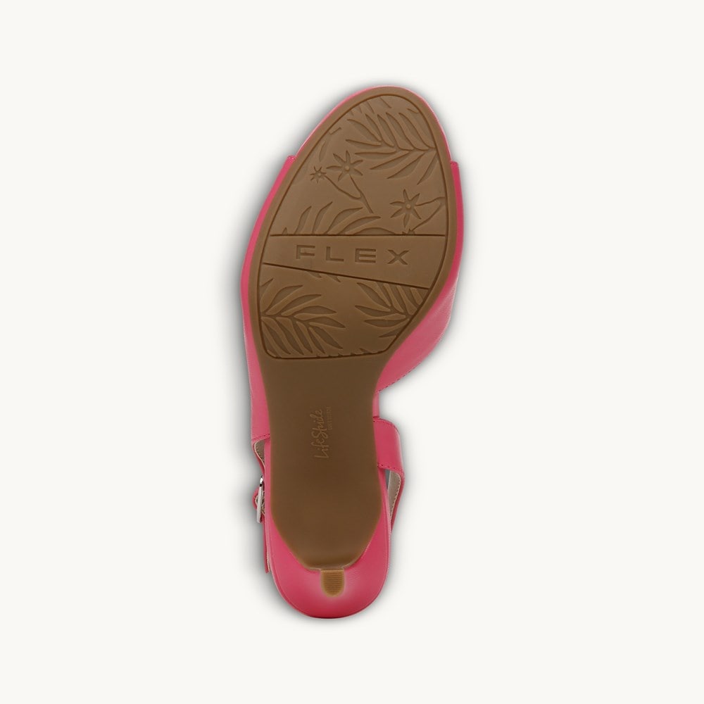 LifeStride Teller 2 Slingback Pump - French Pink Faux Leather